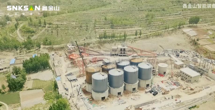 山東輝泰礦業1000TPH砂石骨料生產線！??！